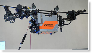 Pull the lead wire into position